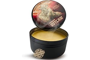 MG POMADEN MG Pomade OUTLAW Herren, wasserfest, ölbasierte Haarpomade - Natürliche Wachs-Formulierung für starken Halt - Haar Wax, Frisiercremes & Haarwachs Männer | Bartpomade | Hair Clay | Bart Styling