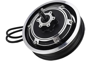 Raguso Motore del dello Scooter Elettrico 48V 500W, Motore del da 10 Pollici di Facile Manutenzione per Scooter elettrici per Biciclette elettriche Fai-da-Te