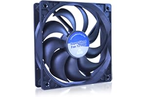 AABCOOLING Super Silent Fan 12 Pro - Silent and Efficient 120mm Fan with 4 Anti-vibration Pads, Computer Fan, Silent Fan, Airflow Fan, 12V 13.9 dB(A), 53 CFM, 1200 RPM