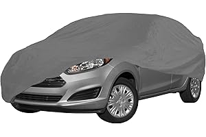 ICover - Deluxe Outdoor Car Cover Waterproof - 210gsm Full Body Winter Cover with Soft Anti-Scratch Layer - Available in S - XXL & 4x4 Sizes (Small)