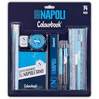 Accappatoio SSC Napoli In Microspugna 100% Cotone Con Cappuccio – Ufficiale, Azzurro, Busta Salvaspazio, Alta Assorbenza