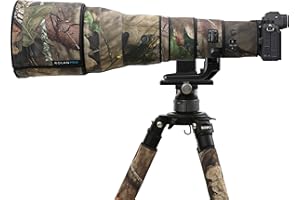 ROLANPRO wasserdichte Linse, Camouflage-Mantel für Nikon Z 800 mm f6.3 VR S, Camouflage-Regenschutz, Objektiv-Schutzhülle, Kleidung, #23