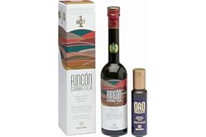 OLIVAOLIVA Rincón de la Subbética 500 ml i Parqueoliva Serie Oro 100 ml - Opakowanie upominkowe hiszpańskiej oliwy z oliwek Extra Virgin