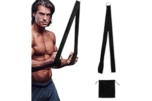 APOMOONS Linka tricepsowa z torbą do przechowywania, wyciągiem kablowym, przyrząd treningowy, przyrząd treningowy, trener tricepsów, sprzęt fitness do treningu siłowego, do studia fitness, domowego