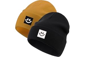 Jarseila Cappello Invernale per Bambina Bambino Lavorato a Maglia Berretto Beanie Invernale Caldo Carino Ragazzi 1-5 Anni