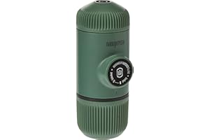 WACACO Nanopresso z pokrowcem ochronnym, Moss Green, BaregMG
