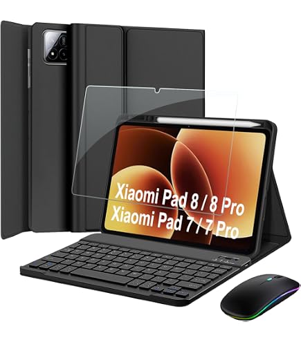 XIAOMI Pad 8/8 Pro Focus Keyboard - QWERTZ DE Keyboard, Magnetic
