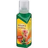 Seramis Flüssiger Pflanzendünger mit Dosierhilfe für alle Kakteen und Sukkulenten, Vitalnahrung, 200 ml, Grün