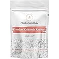Earthen Story California Almonds 250gm | Premium Jumbo Size whole almond or badam 250gm | Rich in Protein, Folate, Vit E, healthy fats, fibre, antioxidants | Gluten free | 3-layer resealable pouch