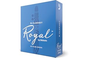 D'ADDARIO Royal by D’Addario RCB1025 Rico 2.5 Strength Reeds for Bb Clarinet (Pack of 10)