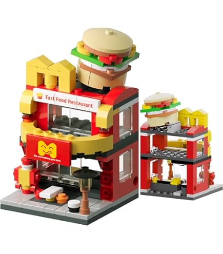 HIGH GODO City Street View Divination Shop Building Set,MOC Creative Store Model DIY Toys Set,Unique Home Decor, 472 PCS Ideas Birthday Holidays Toy Gift Adults Teens 14 - View #8