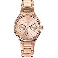 Fossil Eevie Analog Rose Gold Dial and Band Women's Stainless Steel Watch-BQ3721