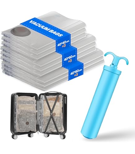 Bolsas De Almacenamiento Al Vacío + Bomba De Succión – Yotta Perú