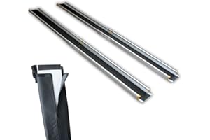 JWS Rampe d'accès pliable en aluminium rampe pour fauteuil roulant rampe télescopique 244 cm