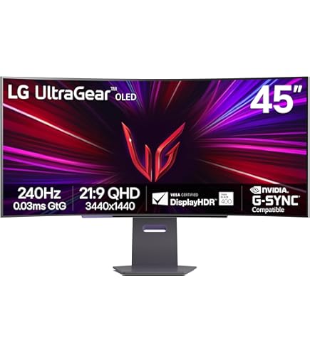 LG UltraGear OLEDモニター 45GX950A-B 44.5インチ LG Unveils