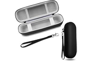 YOLONCE Reiseetui Zahnbürste Elektrische,Elektrisches Zahnbürstenetui,Tragbare Hartschalen Reise-etui,Zahnbürstenhalter Tasche,Reiseetui Zahnbürste Elektrische für OralB,Sonicare,Black Sliver