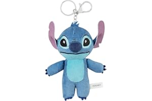 Disney Portachiavi peluche blu Lilo e Stitch GH00272RL, Blu, Taglia unica