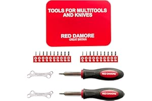 Kit de reparación multiherramienta RED DAMORE - Compatible con multiherramientas Leatherman - piezas de llave extensora de puntas