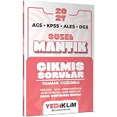 2026 AGS KPSS ALES DGS S&ouml;zel Mantık Tamamı &Ccedil;&ouml;z&uuml;ml&uuml; &Ccedil;ıkmış Sorular