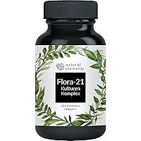 Kulturen Komplex - 21 Bakterienstämme + Bio Inulin - 180 magensaftresistente Kapseln (DRcaps®) - Laborgeprüft…