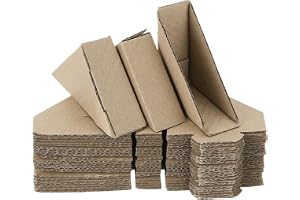QUARKZMAN Justerbart Kartong Hörnskydd 6x6x2cm Förpackning med 100