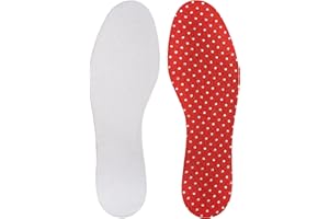 Bama Warm Thermo Thin Fit, extra-dünne Einlegesohlen mit Memory Foam für warme Füße, Unisex, Weiß/Rot