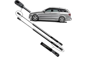 Ramor Strutz 2x Gasfeder Dämpfer Heckklappe Kompatibel mit Mercedes E-Klasse T Model S212 2009-2016. Gasdruckfeder Heckklappendämpfer Ersatz für A2127400045 und Andere.