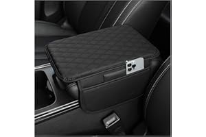 Upgraded Car Center Console Cover,Microfiber Leather Car ... - 21 ريال