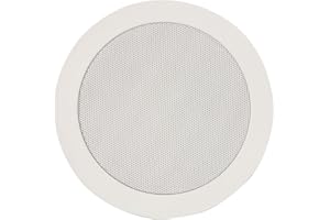 Adastra CC5V | Altoparlante da incasso a soffitto ad attacco rapido, adatto sia per installazione da 100 V o 8 ohm, 13,3 cm, bianco