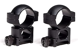 Vortex Optics 1 Inch Riflescope High Rings, Picatinny/Weaver Mount, Set of 2