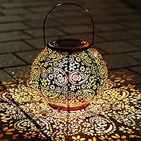 Solarlaterne für außen, Infankey Solarlampe, IP65 Wasserdicht Laternen für Draußen, Solarlampen für Außen Hängend für…