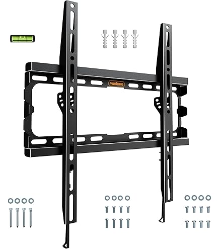 UNHO Support TV Mural Orientable et Inclinable pour Écrans LED LCD Plasma 32-65 Pouces Charge 50kg VESA Max 600x400 mm - TV Son Photo