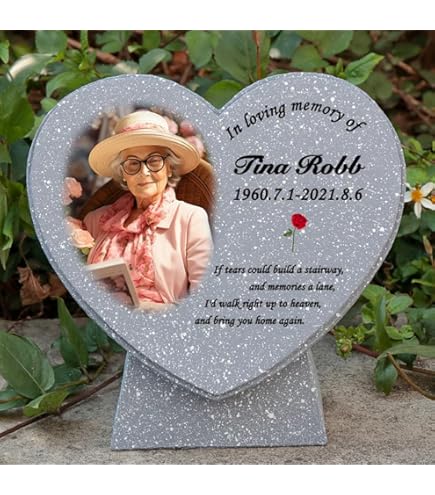 Personalisiertes Acryl-Grabkreuz - Individueller Grabschmuck Mit Gravur