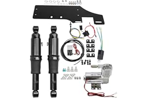 XFMT XMT-MOTOR Hintere Luftfederung passend für Harley Touring Electra Street Tour Glide Road King 1994–2023