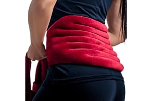 Medcosa Heated Lower Back Pack | Flexible Comfort Heating Pad | Long Lasting Heated Pain Relief | A Wrap That Turns Up The Heat
