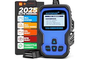 AUTOPHIX V007 OBD2 Scanner Compatible avec Volkswagen VW Audi Skoda Seat Outil Diagnostic Automobile avec Moteur ABS Airbag Transmission Lecteur de Coder Adaptation Accélérateur Oil Reset Brake Pad