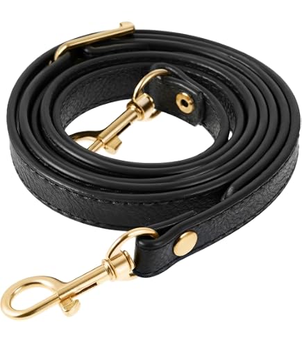 Tracolla In Pelle Regolabile Marrone 105-120 Cm – Cinturino Di Ricambio Per Borsa A Tracolla E Messenger