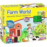 Todizoo Farm World Manyetik Hikaye Oluşturma Kutu Oyunu