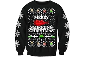 CHRISTMAS JUMPERS - NOSTALGIC Red Dwarf Inspired Adults Novelty TV Science Fiction Christmas Jumper Sweatshirt