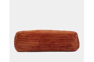 Gözze Kudde rulle i manchesterlook, 70 x 22 cm, kanel, 40067-77-070022
