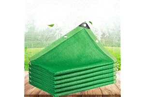 JIAJUTUI001 Malla Sombreadora Sun Net Toldo Vela de Sombra Protección Solar Rectangular Tela Verde Red de Sombra Telescópica 90% para Malla de Ocultación para Invernadero Jardín (4x12m(13.12x39.37ft))