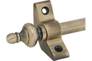 AMSKA INTERNATIONAL Set of 13, Stair Carpet Rods, Urn Finial, Antique Brass, Suitable for Carpet Runners Up to 70 Centimetre Wide Or Narrow (Antique Brass)