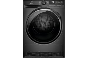 Electrolux 9KG Front Load Heat Pump Dryer with Smart App Connectivity, 13 Programs 5 Star Rated Premium Tumble Dryer, Digital Display & Eco Inverter Motor for Higer Efficiency, 3D Sense, EDH903R7SC