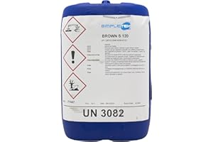 SIMPLETEK - Brunitore a Freddo 5Kg Brown S120 per Materiali Ferrosi, Ferro e Ottone, Trattamento Senza Fumi per Finiture Professionali