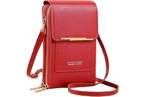 Söt axelväska kvinnors utrikeshandel multifunktionell enkel axel pekskärm telefon plånbok PU-läder crossbody väska en axelväska
