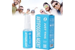 Utapossin Spray Anti Buée Lunettes, Spray Antibuée Pour Lunettes, Anti-fog Spray, Protection Anti-buée Pour Lunettes Myopie, Lunettes De Plongée, Lunettes De Ski (30ml)