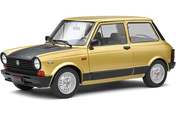 SOLIDO - Autobianchi A112 MK5 Abarth - 1980-1/18, Gold/Black