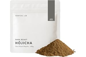 ‎NORITUAL LAB Hojicha Dark Roast - Original Hojicha-Pulver aus Japan - Japanischer gerösteter Tee - 100% Natürlich & Laborgeprüft - 30g