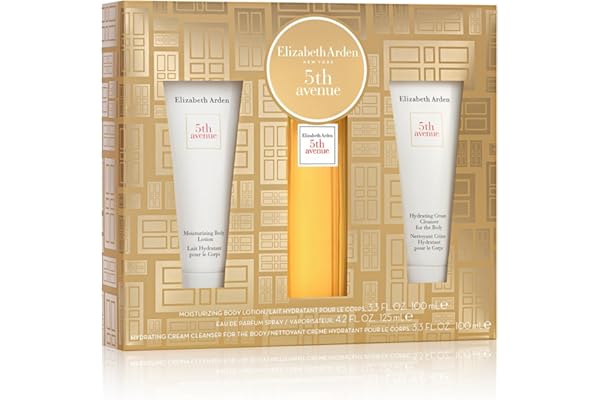 Elizabeth Arden Coffret Eau de Parfum Femme 5th Avenue, Cadeau femme, Senteur Florale et Séduisante