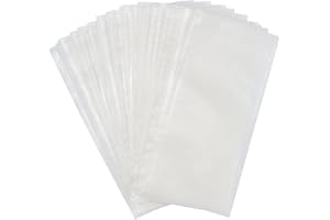 WEBEEDY 200 Pcs Sacs de Pêche Rapide Soluble dans l'eau Appâts Sacs pour Appâts Solides Carpe Équipement de Pêche Tackle Lancer Outil (2.7x5.5 Pouces)